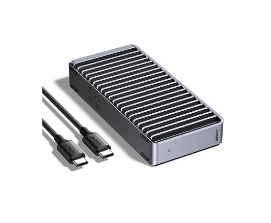 باکس SSD یوگرین مدل UGREEN 40Gbps M.2 NVMe Enclosure with Aluminum Double-Sided Fin Heat
