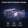 باکس SSD یوگرین مدل UGREEN 40Gbps M.2 NVMe Enclosure with Aluminum Double-Sided Fin Heat